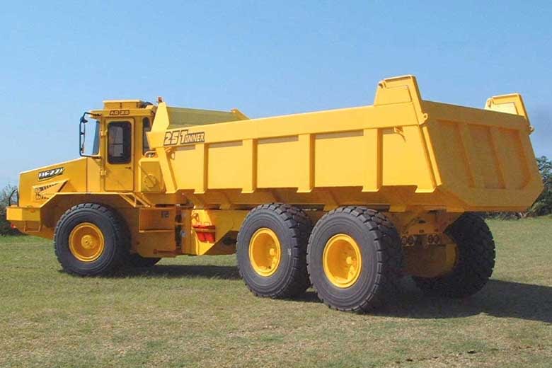 AD25B 6×6 ARTICULATED COAL TRUCK